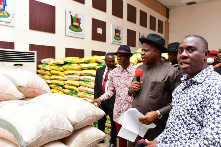 COVID-19: Gov Diri Begins Second Phase Distribution Of Foodstuff In Bayelsa