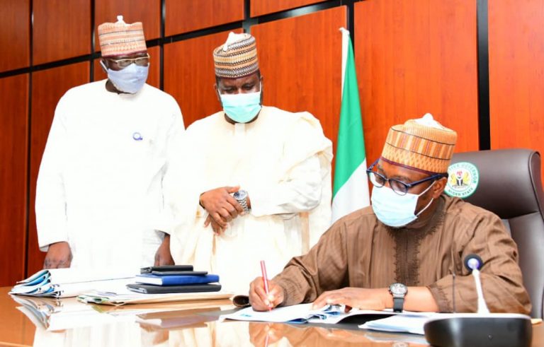 Gov Abubakar Bello Signs Three Bills Into Law
