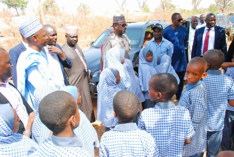 Gov. Abubakar Bello Celebrates Children