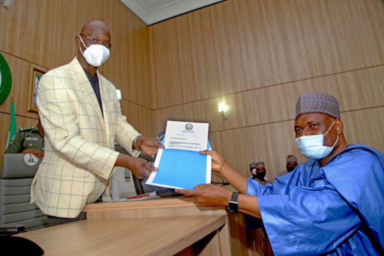 Engineer Sule Swears-in Ubandoma As New SSG, Inaugurates DG Procurement Bureau