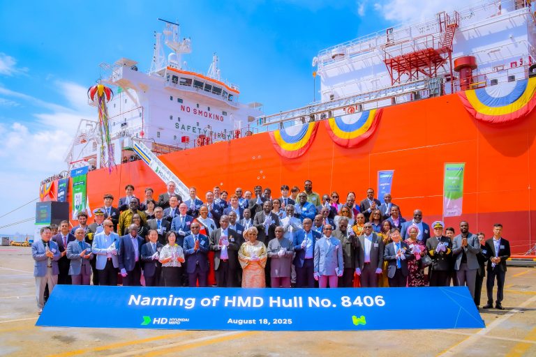 President Tinubu Commissions WAGL’s 40,000 CBM LPG Vessel In South Korea