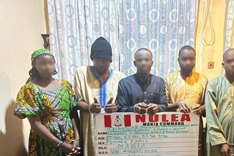 Drug Kingpin, 5 Others In NDLEA Custody Over Arrest Of 3 Nigerians In Saudi Arabia